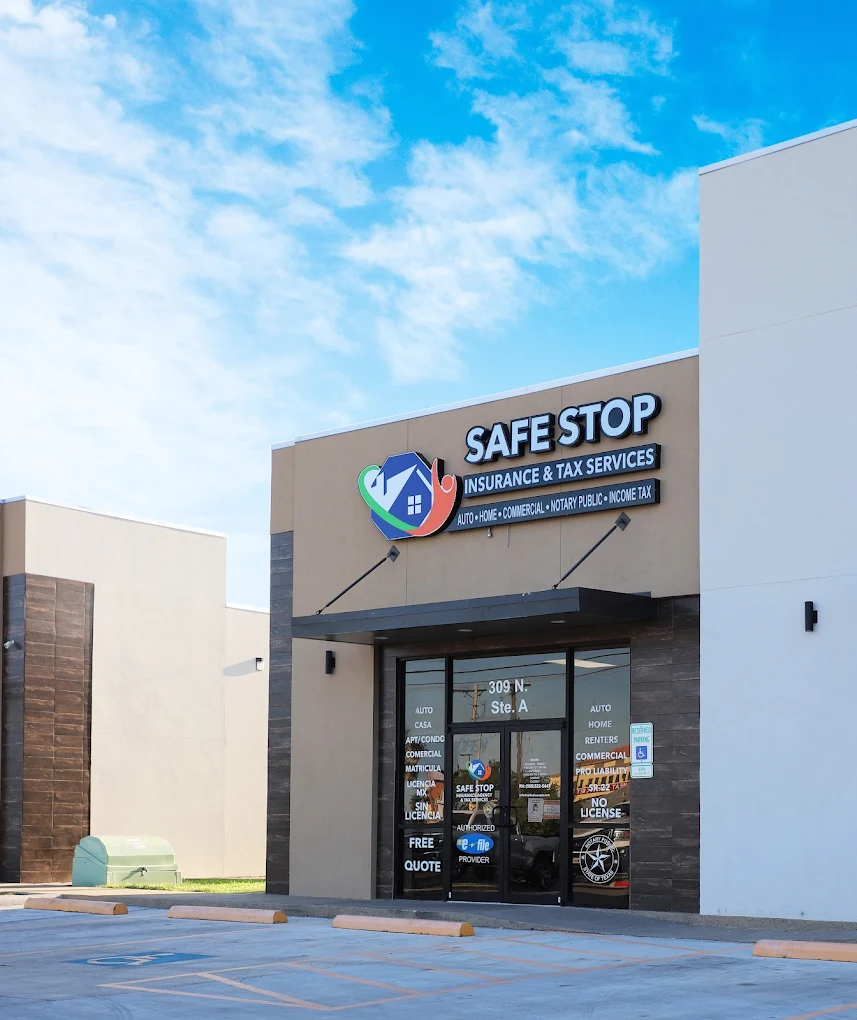 Safe Stop McAllen storefront at 309 N Ware Rd Suite A